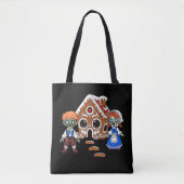 Zombie Hansel und Gretel Tasche (Vorderseite)