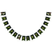 Zombie Happy Birthday Boy Halloween Monster Wimpelkette (Alle)