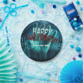 Zombie Happy Halloween Party Pappteller (Party)