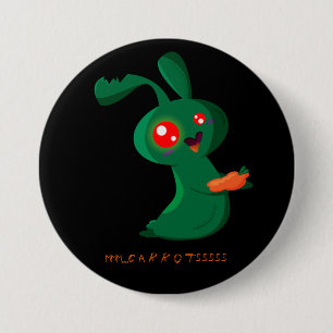 Zombie-Häschen Button