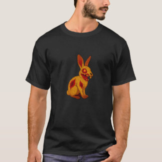 Zombie-Hase Kaninchen Tier - Untoter Schrecken Gru T-Shirt