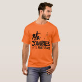 Zombie hassen Fast Food T-Shirt (Vorne ganz)