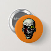 Zombie Head Button (Vorne & Hinten)
