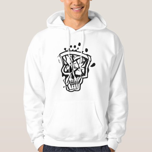 Zombie Head Hoodie (Vorderseite)