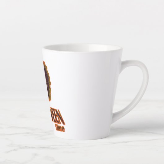 ZOMBIE HEAD It's Halloween Time Milchtasse (Rechts)