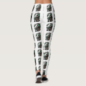 Zombie Head Leggings (Rückseite)