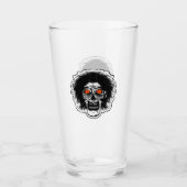 ZOMBIE HEAD Orange Eyes Glas (Vorderseite)