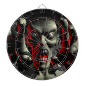 Zombie Head Shot Dart Board Dartscheibe (vorne)