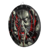 Zombie Head Shot Dart Board Dartscheibe (Vorderseite rechts)