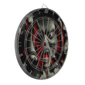 Zombie Head Shot Dart Board Dartscheibe (Vorderseite Links)