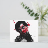 Zombie Head Shot Products Postkarte (Stehend Vorderseite)