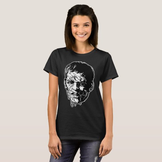 Zombie Head T-Shirt (Vorne ganz)