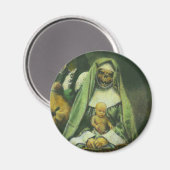 Zombie Hexch Magnet (Vorderseite/Rückseite)