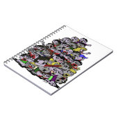 Zombie-Horde Notizblock (Linke Seite)