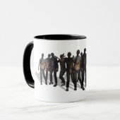 Zombie-Horde Tasse (Vorderseite Links)