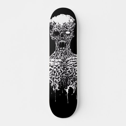 Zombie Horror Deck Art Skateboard (Vorne)