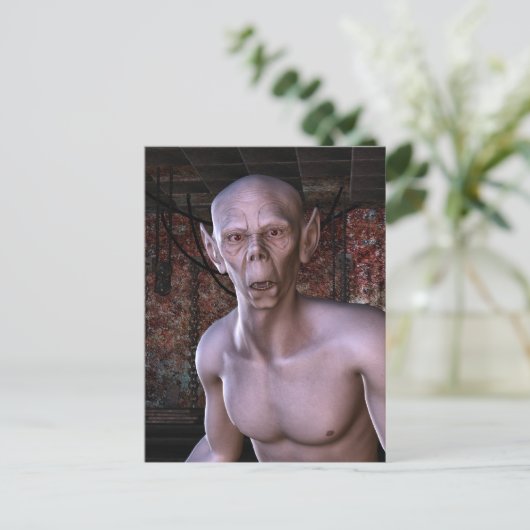 Zombie Horror Postcard Postkarte (Stehend Vorderseite)