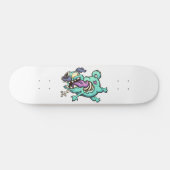 Zombie-Hund Skateboard (Horizontal)