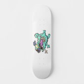 Zombie-Hund Skateboard (Vorderseite)