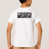 Zombie-Hundet-shirt T-Shirt (Rückseite)
