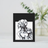 Zombie Hunger Postkarte (Stehend Vorderseite)