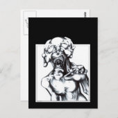 Zombie Hunger Postkarte (Vorne/Hinten)