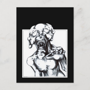 Zombie Hunger Postkarte