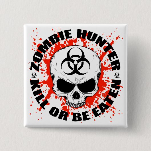 Zombie Hunter 3 Button (Vorderseite)