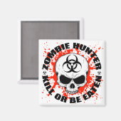 Zombie Hunter 3 Magnet (Vorderseite/Rückseite)