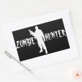 ZOMBIE HUNTER-Aufkleber Rechteckiger Aufkleber (Umschlag)
