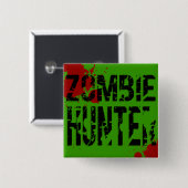 Zombie Hunter Button (Vorne & Hinten)