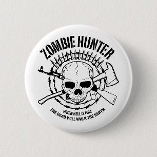 Zombie Hunter Button