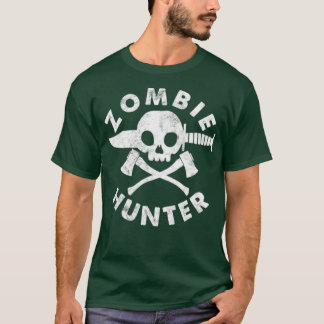 Zombie Hunter Funny Jäger von Zombies T-Shirt