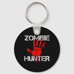 Zombie Hunter Halloween Jagd Blut Hand Outfit Schlüsselanhänger