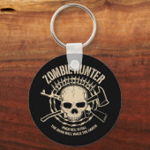 Zombie Hunter Schlüsselanhänger (Vorderseite)