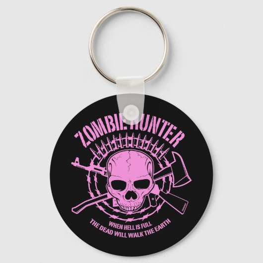 Zombie Hunter Schlüsselanhänger (Vorderseite)