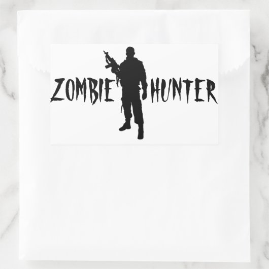 ZOMBIE HUNTER - STICKER (Tasche)