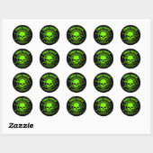 Zombie Hunter Sticker (Blatt)