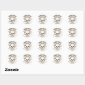 Zombie Hunter Sticker (Blatt)