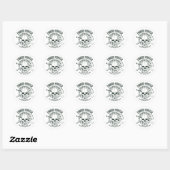 Zombie Hunter Sticker (Blatt)