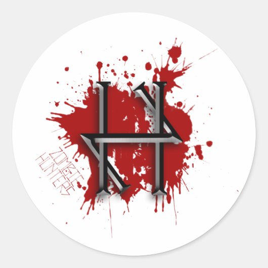 Zombie Hunter Stickers (Vorderseite)