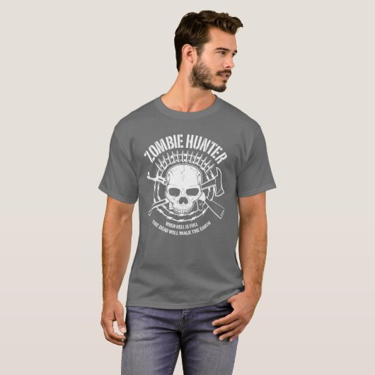 Zombie Hunter T - Shirt (Vorne ganz)