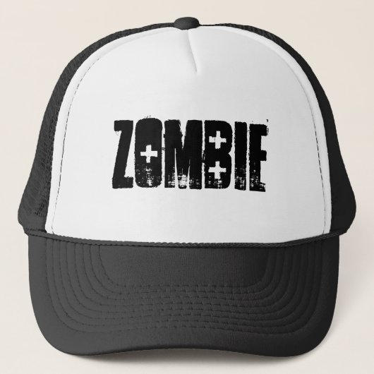 Zombie-Hut Truckerkappe (Vorderseite)