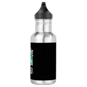 Zombie ich werde dich essen Halloween-Design_1 Edelstahlflasche (Rechts)