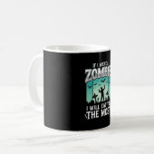 Zombie ich werde dich essen Halloween-Design_1 Kaffeetasse (Vorderseite Links)