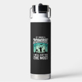 Zombie ich werde dich essen Halloween-Design_1 Trinkflasche (Vorderseite)