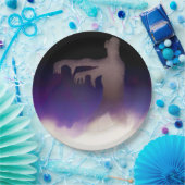 Zombie im Nebel Pappteller (Party)