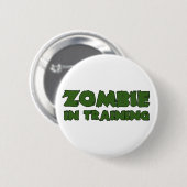 Zombie im Training Button (Vorne & Hinten)