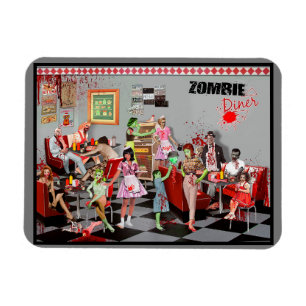 Zombie-Imbiss Magnet