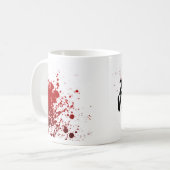Zombie-Impfstoff-Tasse Kaffeetasse (Vorderseite Links)